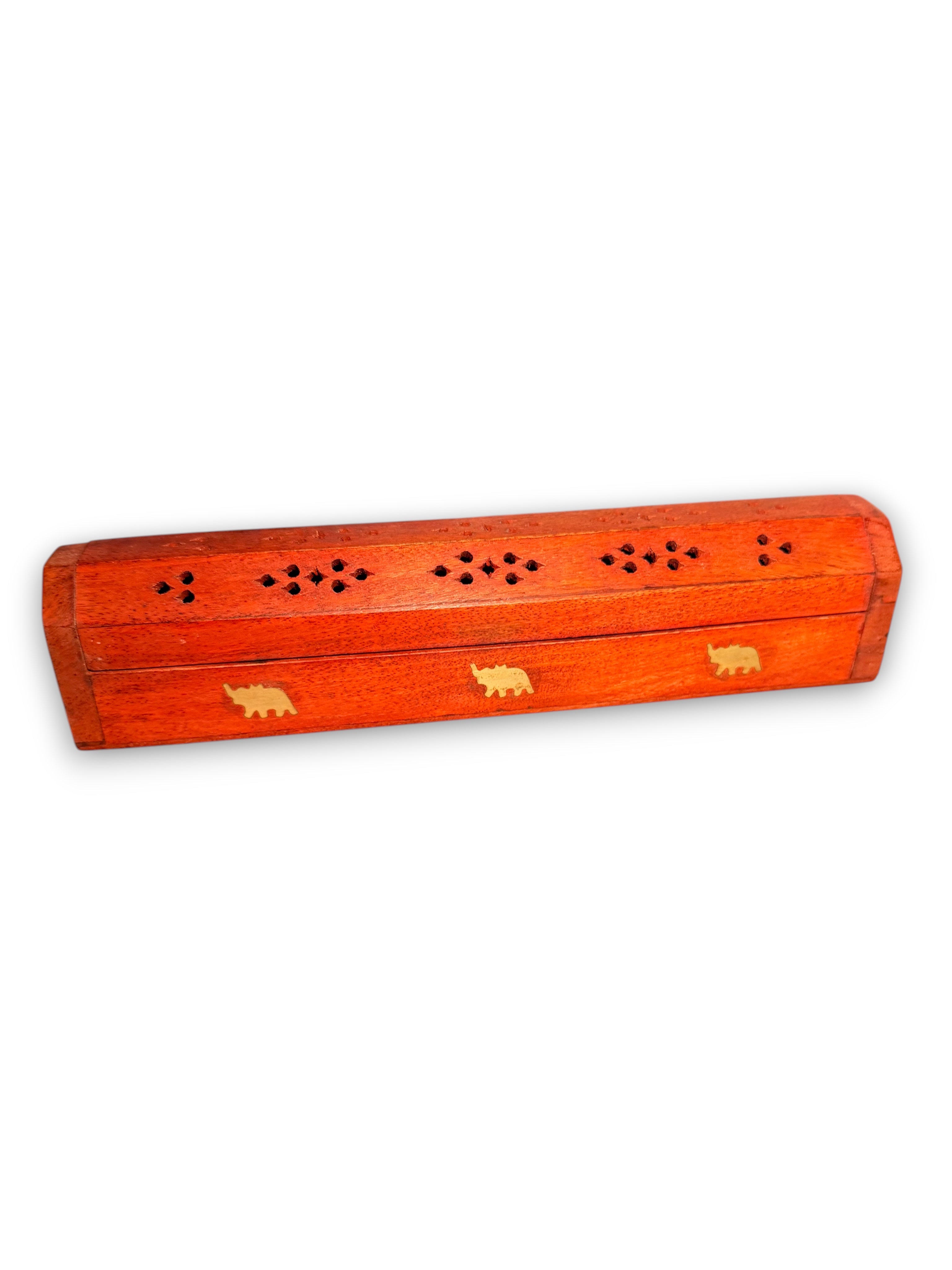 Wooden Incense Holder with Storage Box