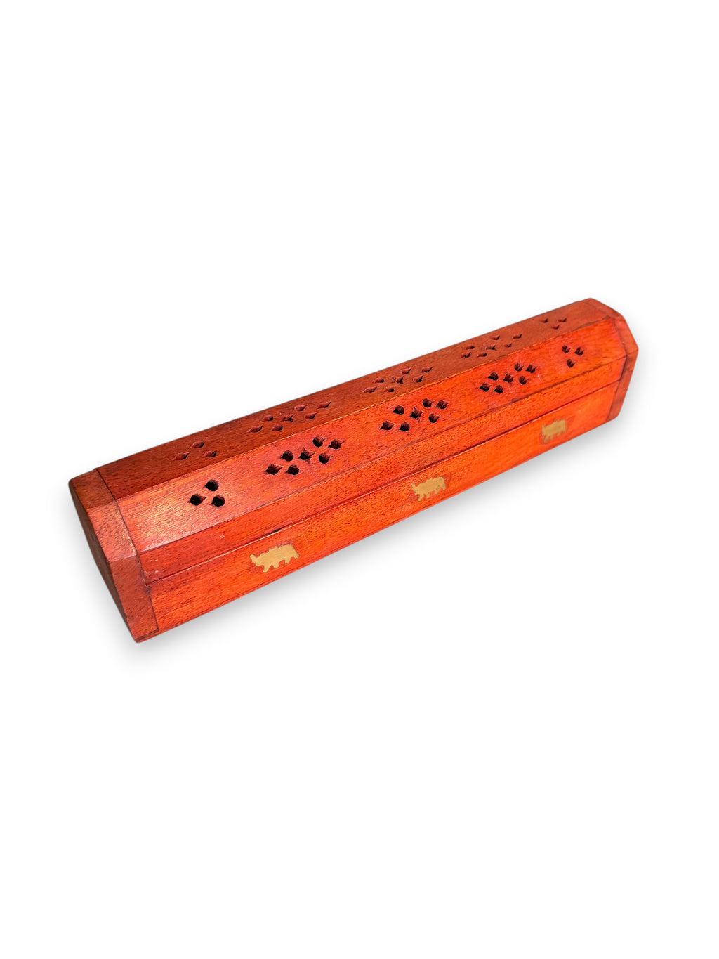 Wooden Incense Holder with Storage Box