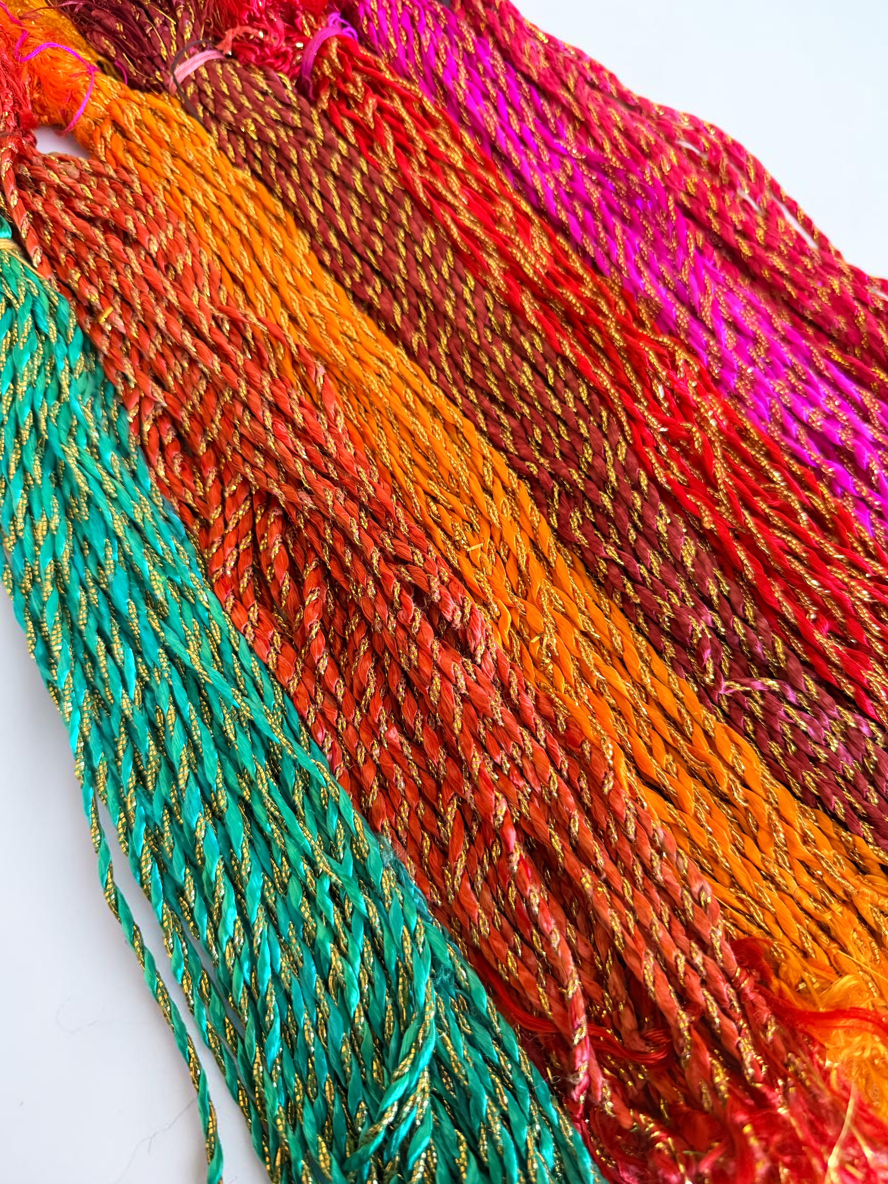 Pack of 6 Traditional Twisted Rakhis – Choose Your Colour