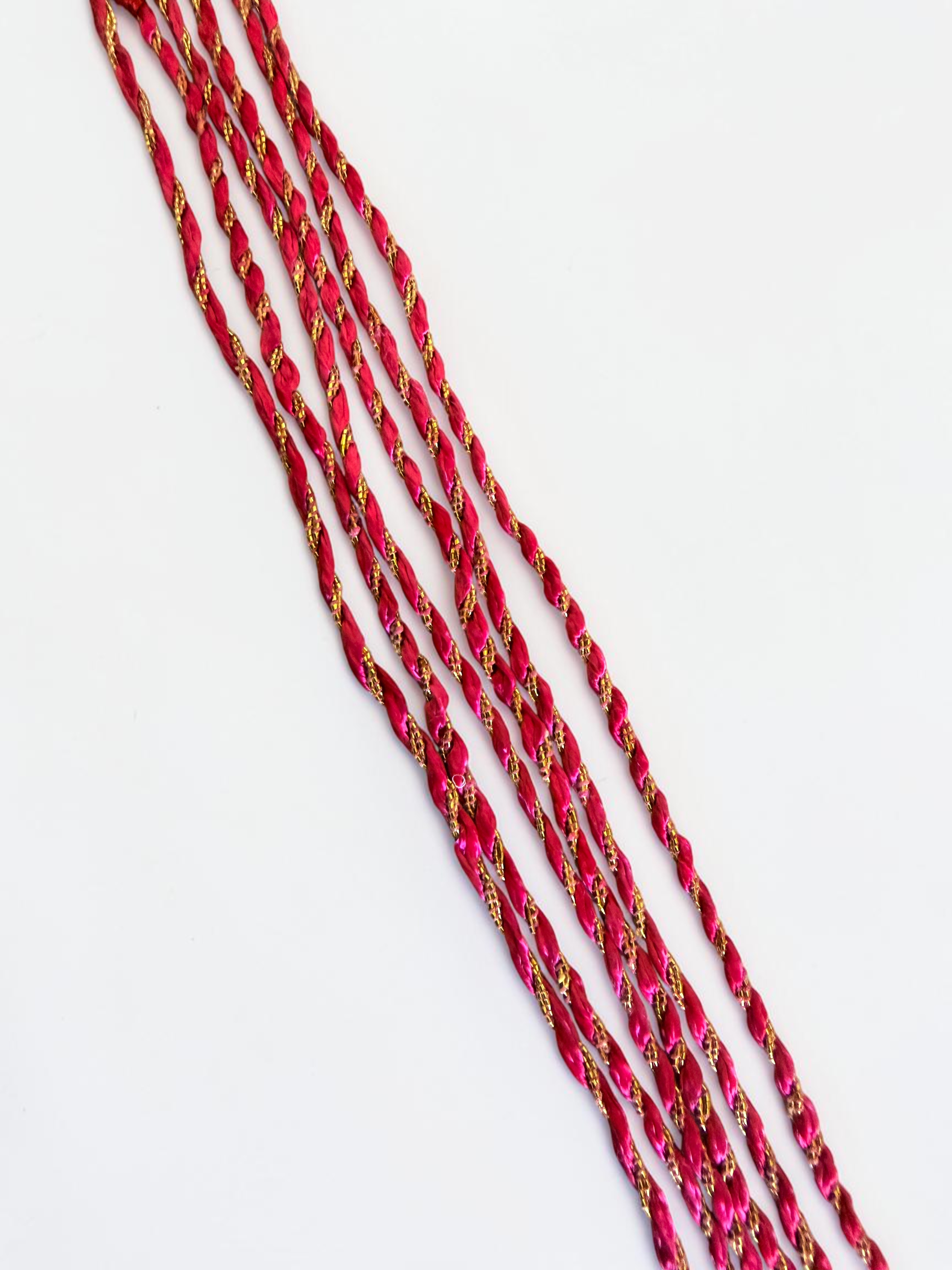 Pack of 6 Traditional Twisted Rakhis – Choose Your Colour