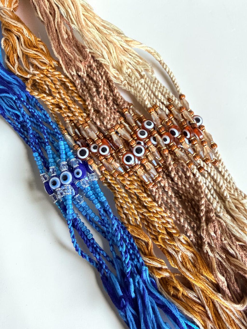 Evil Eye Rakhi Set – Pack of 6 | Choose from 4 Colours