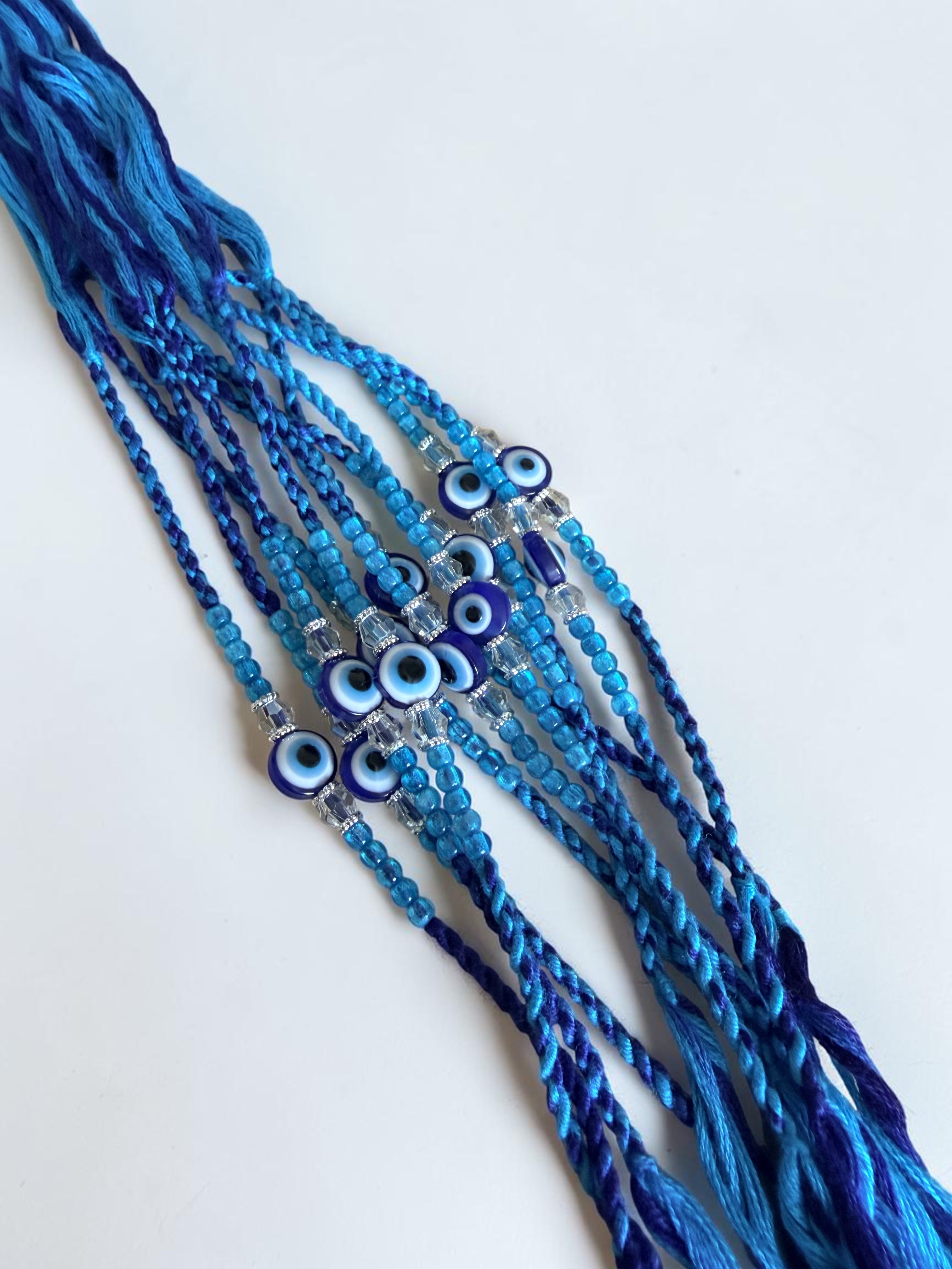Evil Eye Rakhi Set – Pack of 6 | Choose from 4 Colours