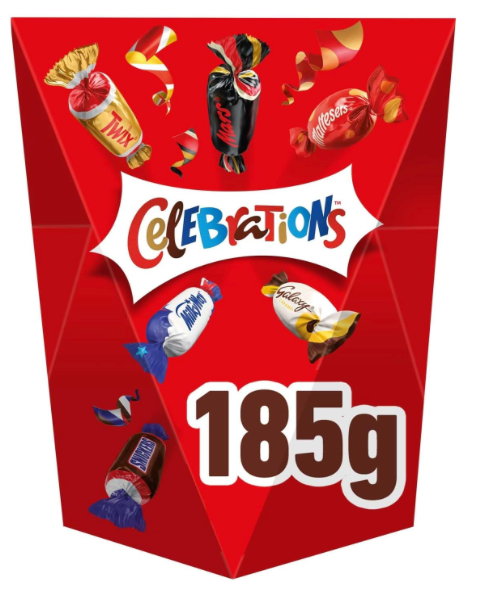 Celebrations Chocolate Gift Box, 185g